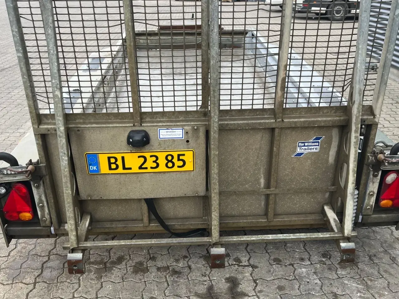 Billede 5 - Ifor Williams gx125 HD-R Nysynet maskintrailer