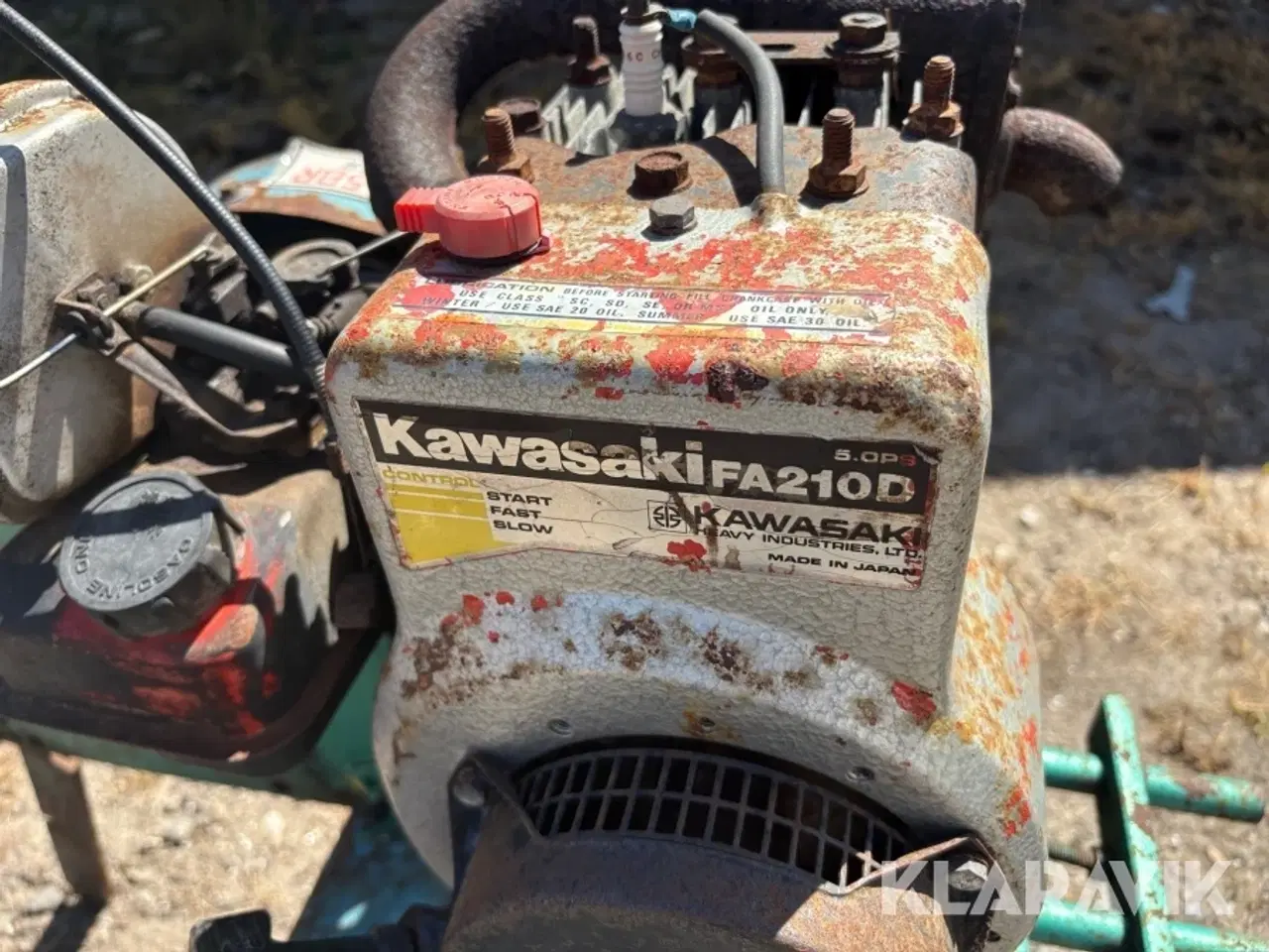 Billede 9 - Fræser Kawasaki TD 5BR