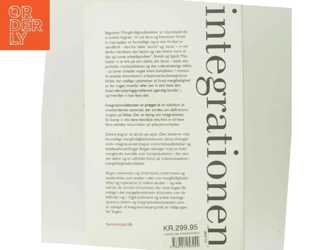 Billede 3 - Kampen om integrationen : diskurser om etnisk mangfoldighedsledelse af Betina W. Rennison (Bog)
