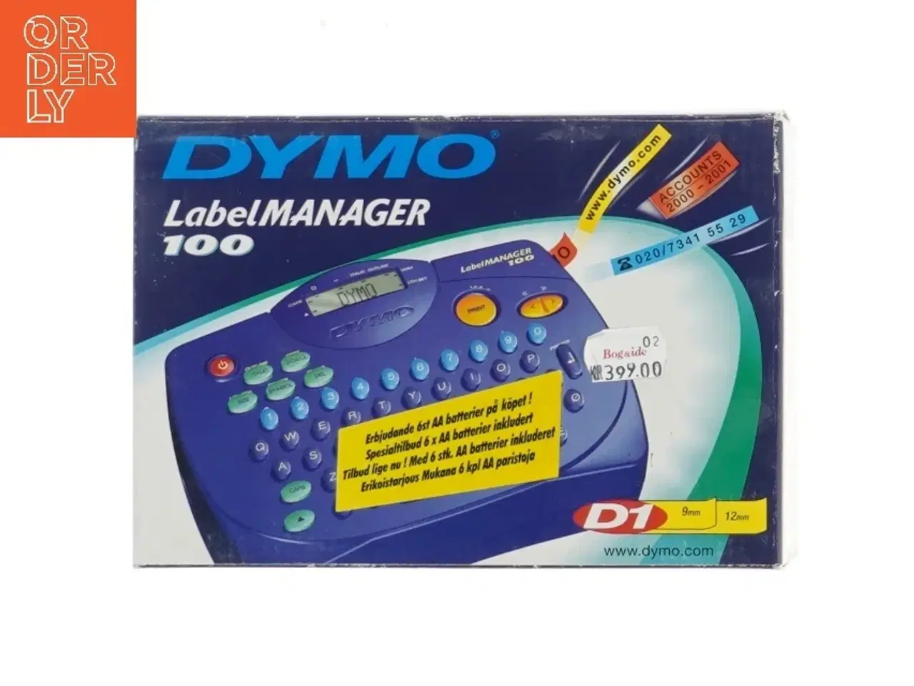 Billede 1 - DYMO LabelManager 100 mærkeprinter fra DYMO (str. 17x12,5 cm)