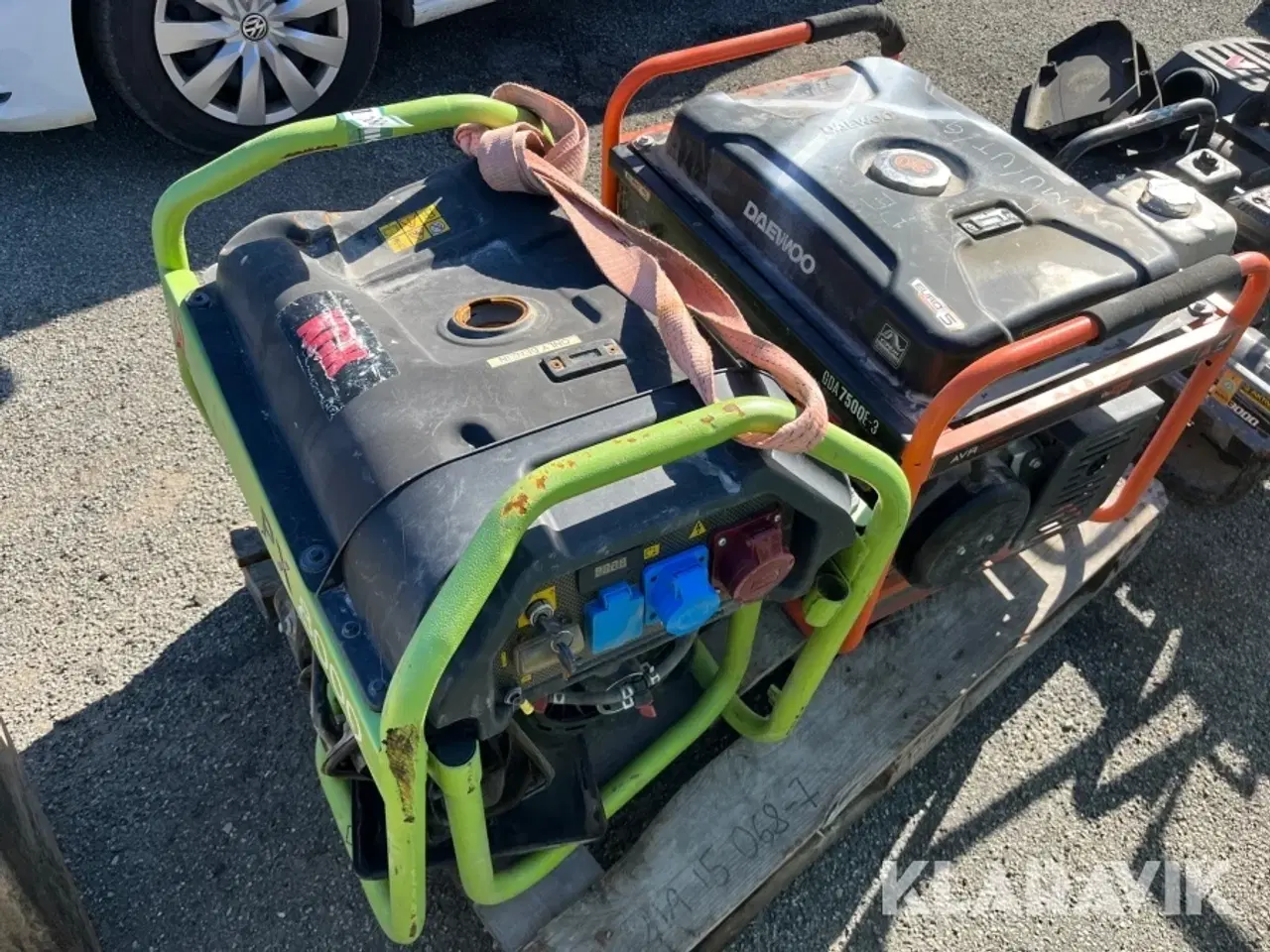Billede 1 - Generator Daewoo/Pramac GDA7500E-3/ PX8000