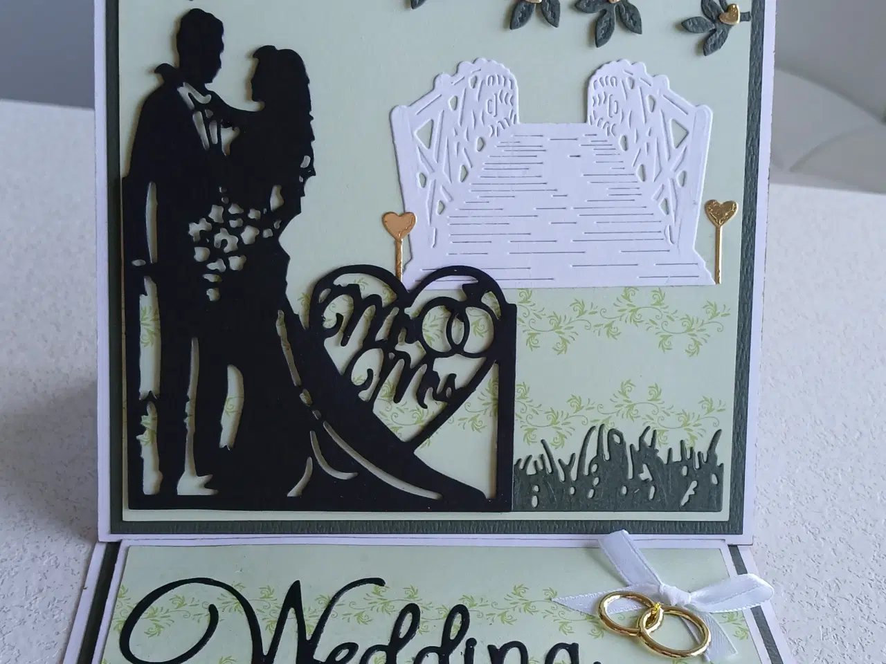 Billede 1 - Bryllupskort sælges.