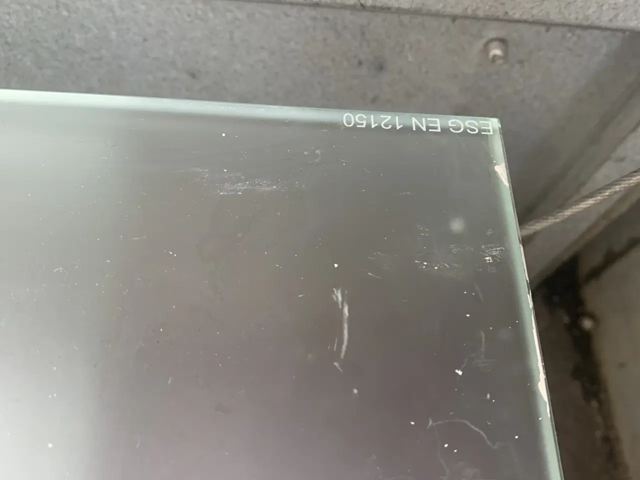 Billede 2 - 2x Glasskydedør med satineret glas