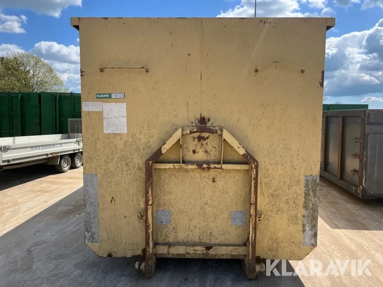 Billede 6 - Container Aasum 6 31 Lad S KSR 31 kubikmeter høj åben