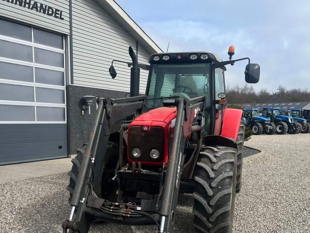 Billede 11 - Massey Ferguson 6480 Dyna 4 Med frontlift og frontlæsser