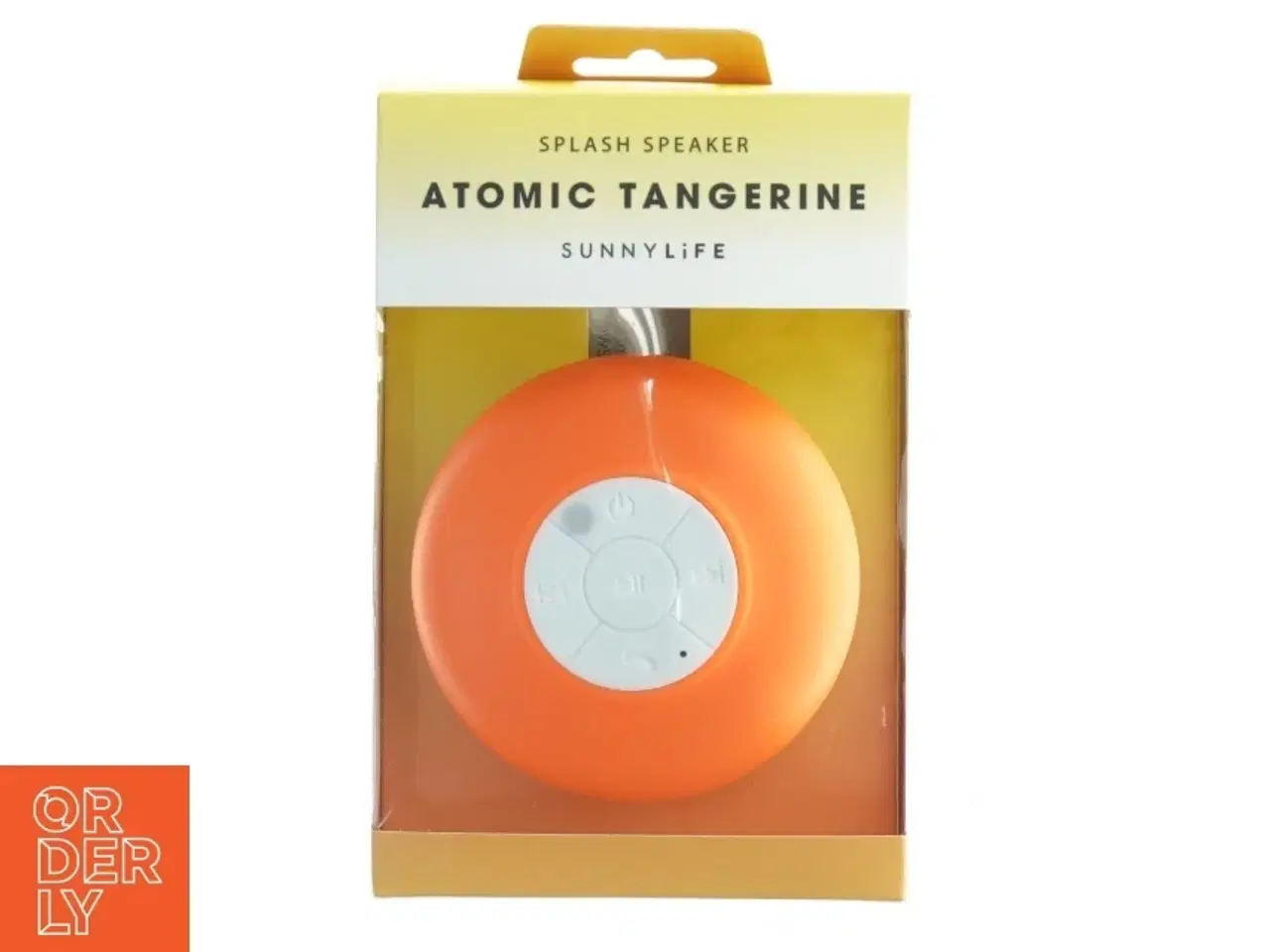 Billede 1 - Sunnylife Splash Speaker - Atomic Tangerine fra Sunnylife (str. Kasse 15 x 10 5,5 cm)