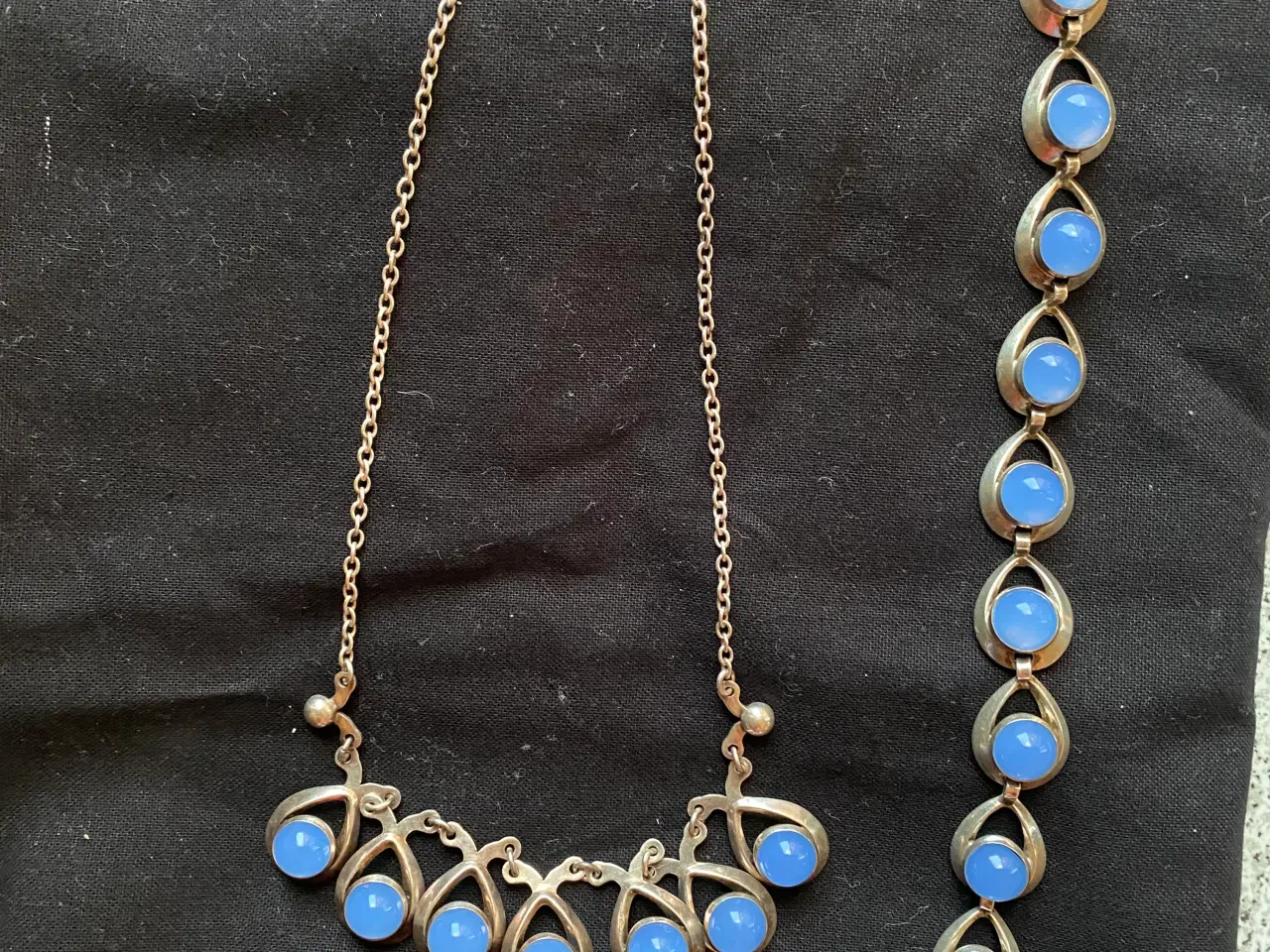 Billede 1 - Sølv Halskæde og armbånd fra Herman Siersbøl