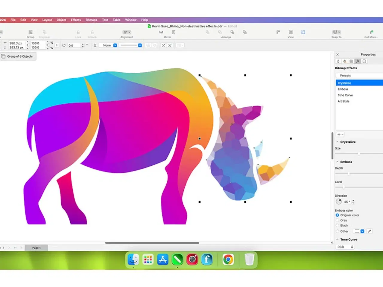 Billede 5 - CorelDRAW Graphics Suite 2024 macOS (Official)