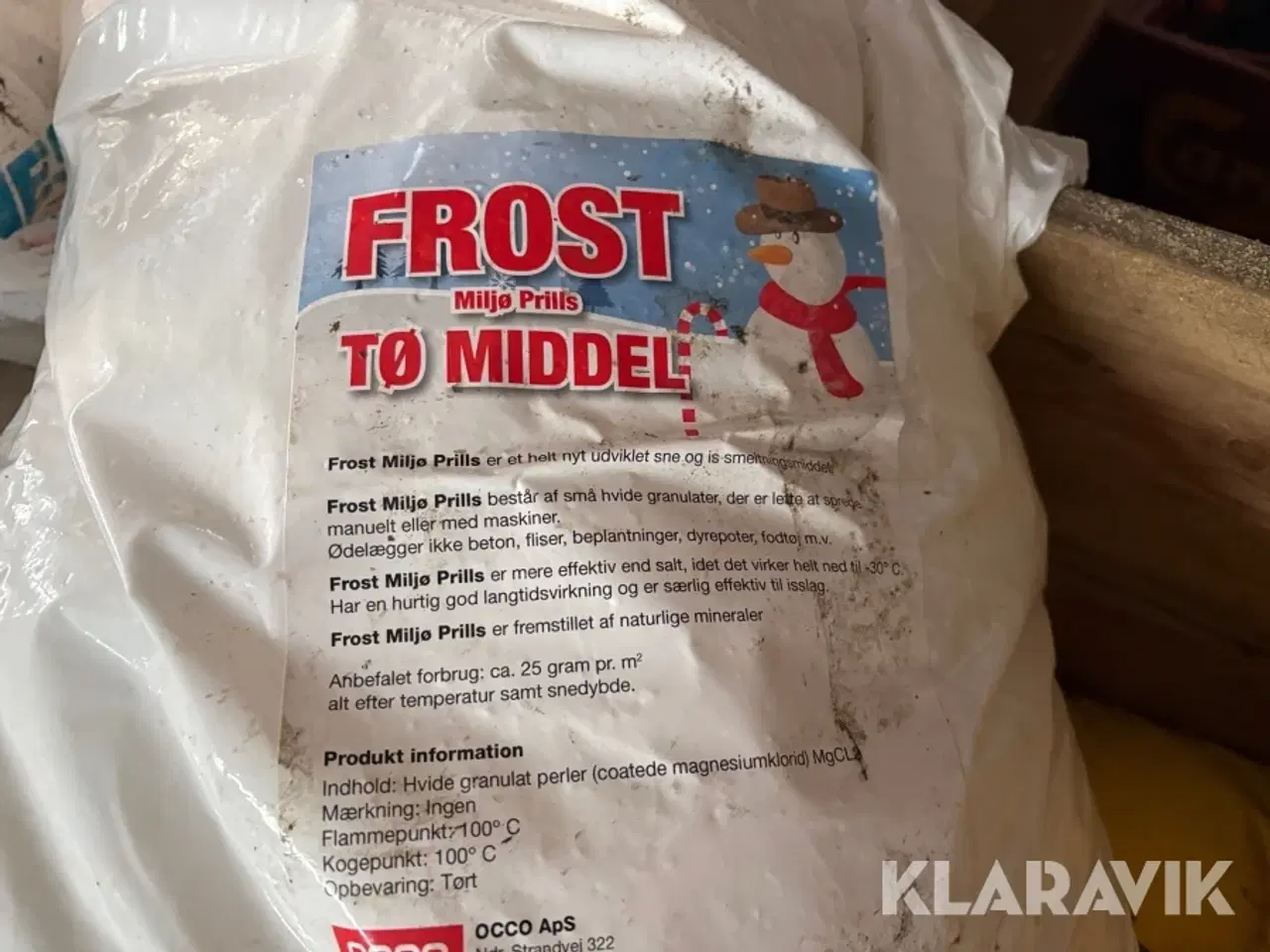 Billede 2 - Vejsalt Icebreaker 15kg ca.36 styk incl. to poser miljøtø
