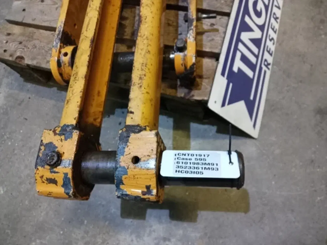 Billede 10 - Case 595SLE Arm for parallelføring 