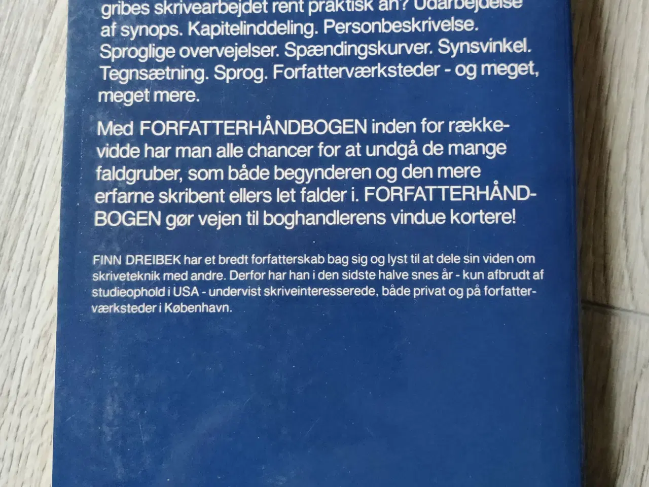 Billede 2 - BOG Forfatterhåndbogen - Skønlitteratur *UDGÅET*