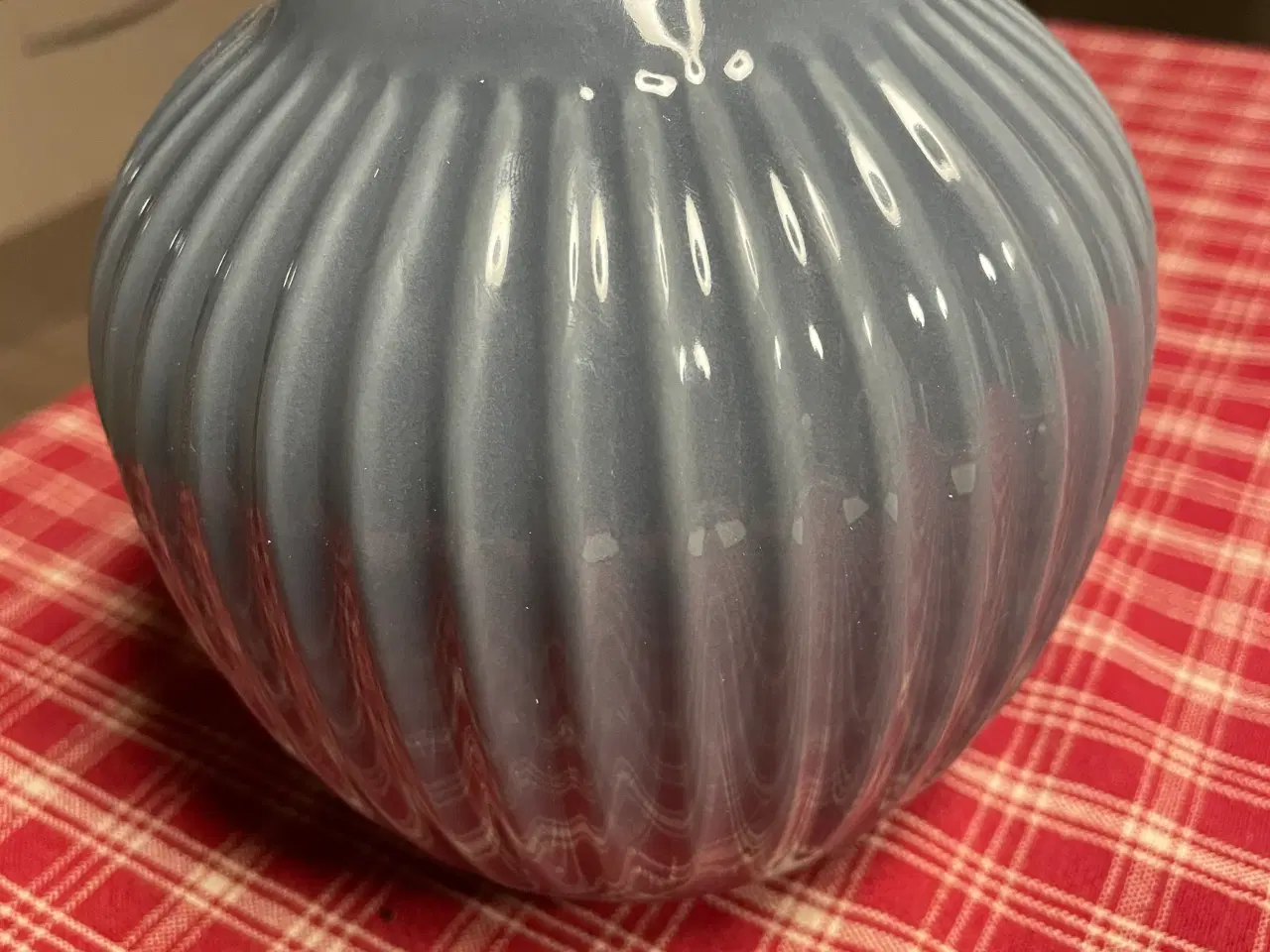 Billede 1 - Vase Kahler Hammershøi. Ubrugt 