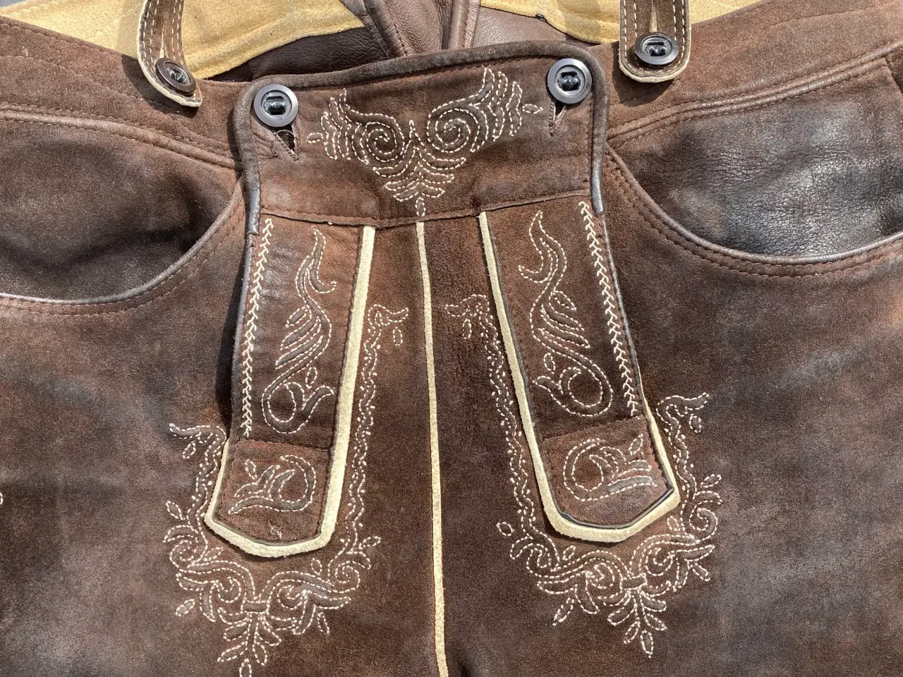 Billede 2 - Bierfest/Oktoberfest ægte Bayriske Lederhosen