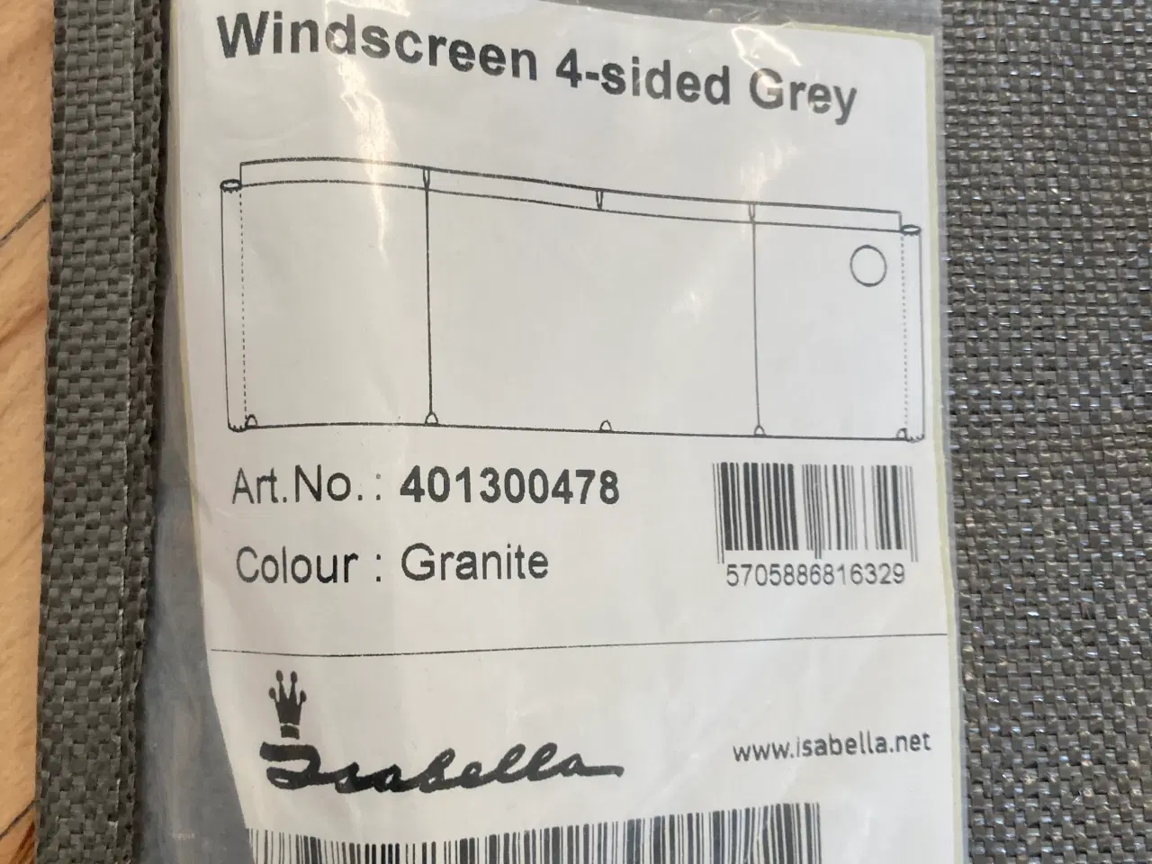 Billede 1 - Isabella Grey læsejl 4 sidet