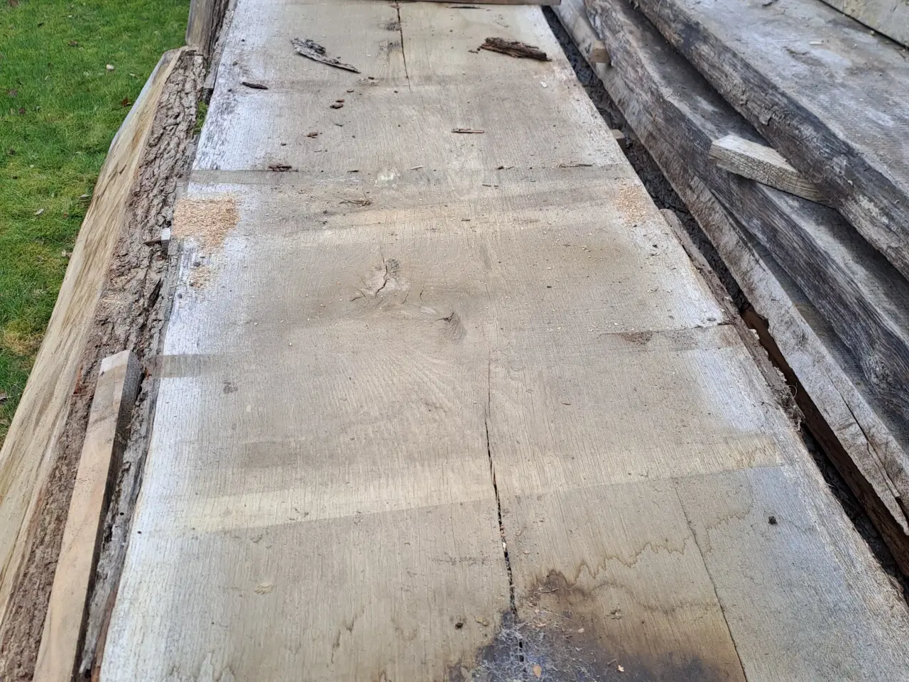 Billede 1 - Ege træ planker