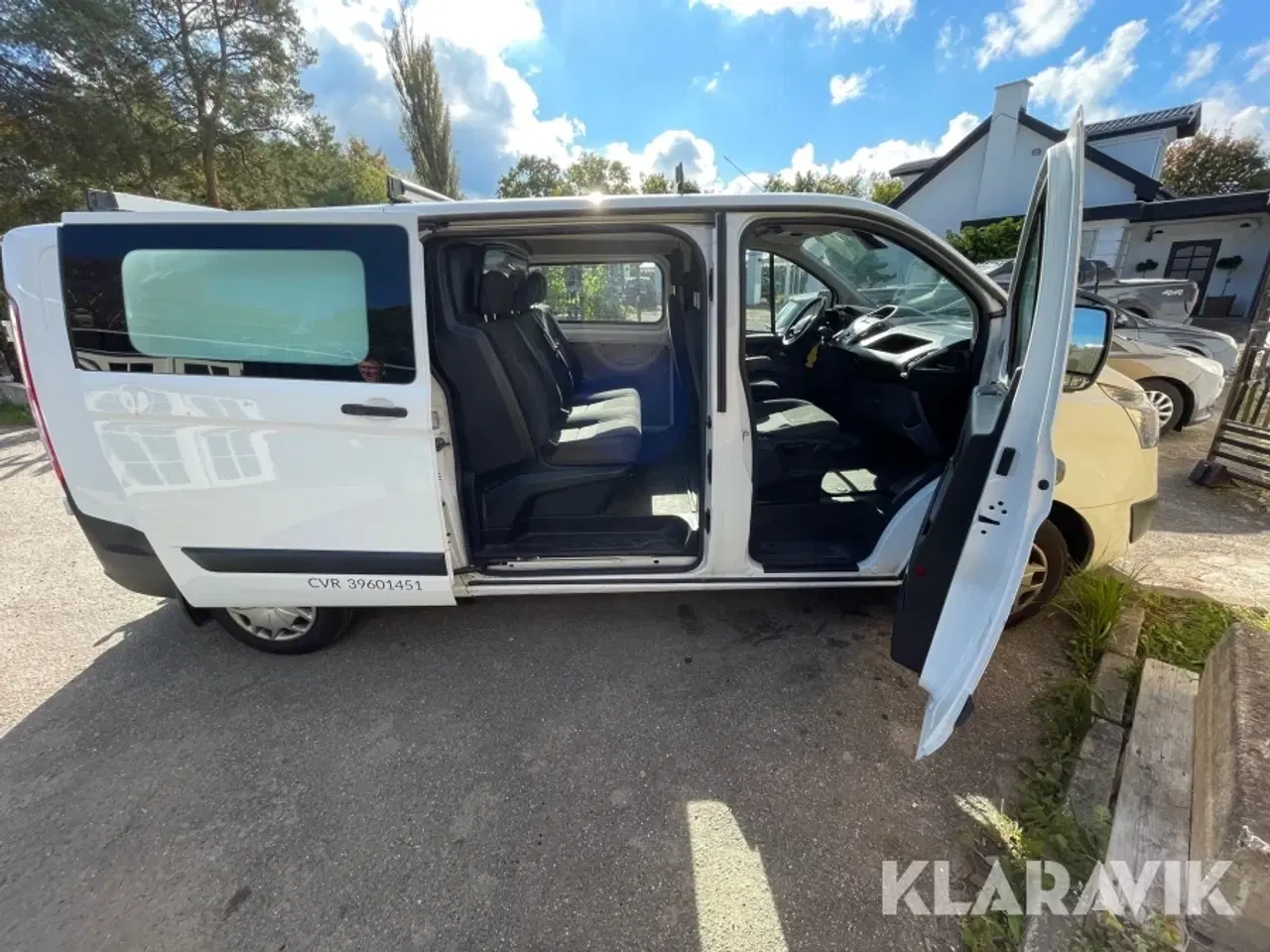 Billede 4 - Varebil Mandskabs-/Materielkørsel Ford Transit custom 2.2 Tdci