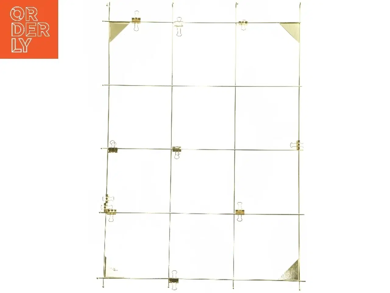 Billede 2 - Metal gitter til billeder (str. 56x42 cm)