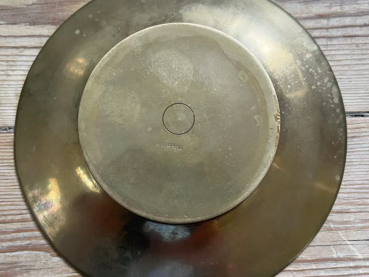 Billede 3 - Bronze skål med mønster