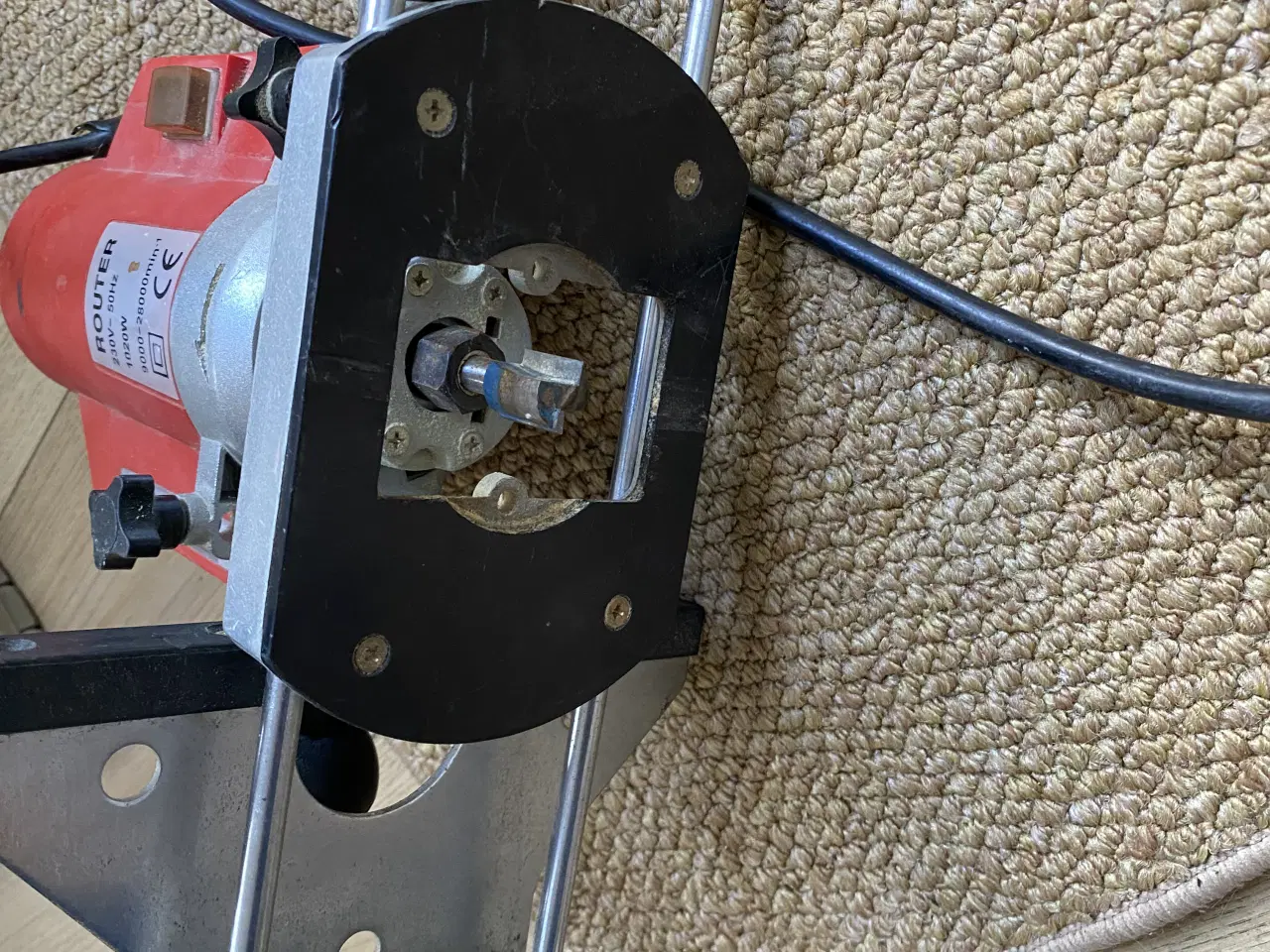 Billede 7 - Overfræser med tilbehør 