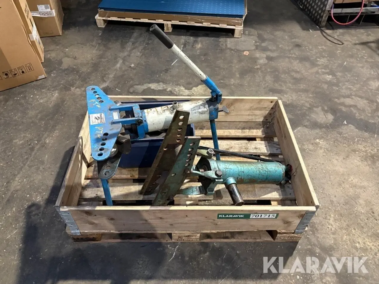 Billede 2 - Hydraulisk bukker Kapema HPB-10