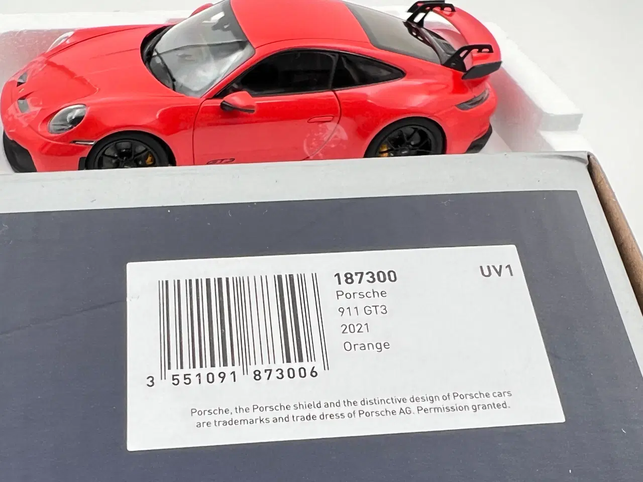 Billede 9 - 2022 Porsche 911 (992) GT3 Åben model - 1:18 