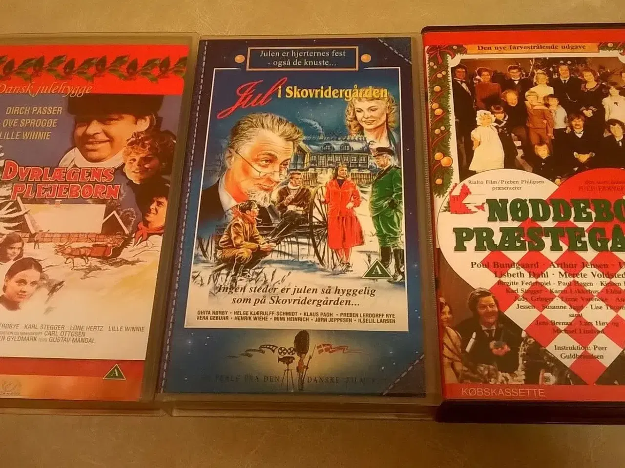 Billede 1 - Julefilm VHS - Nøddebo Præstegård ...