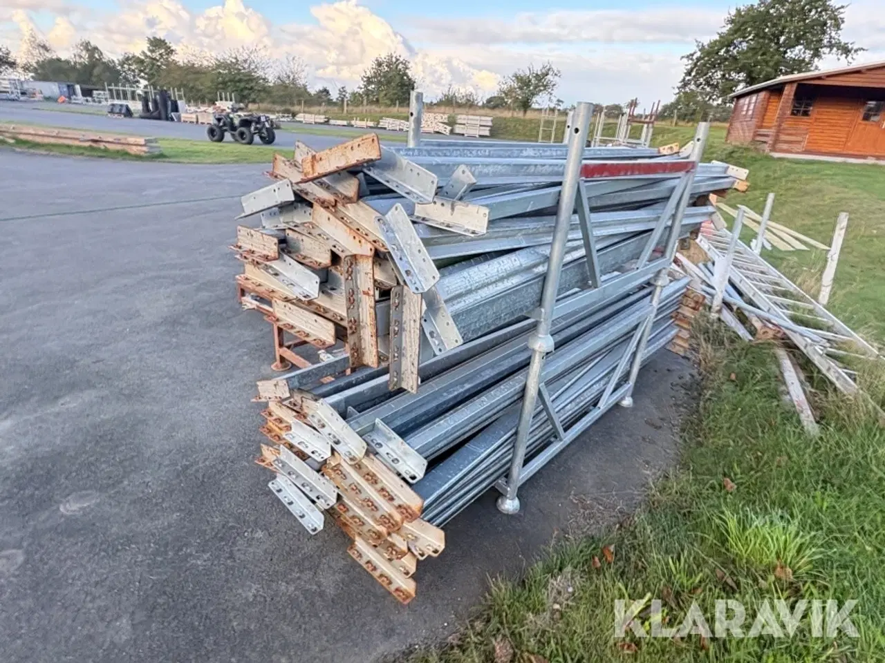 Billede 6 - Vanger stillads 55 styks assorteret