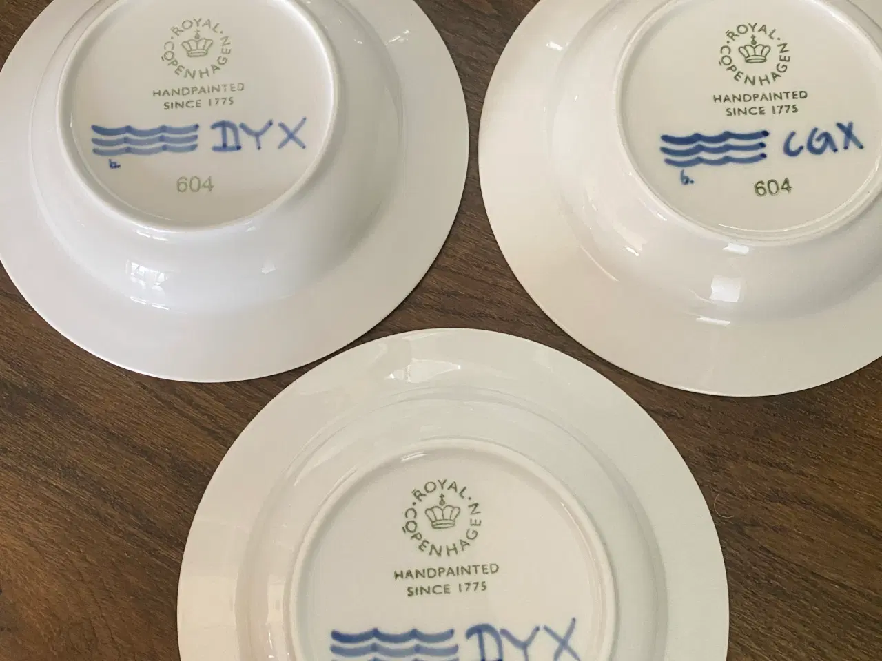 Billede 4 - Royal Copenhagen Blå Mega Riflet Dyb tallerken 604