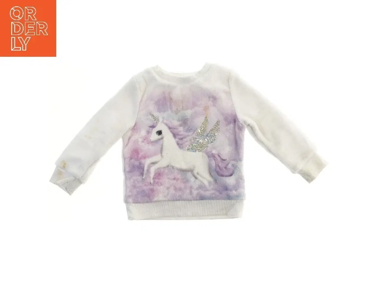 Billede 1 - Børnebluse med enhjørning design fra H&M (str. 92)