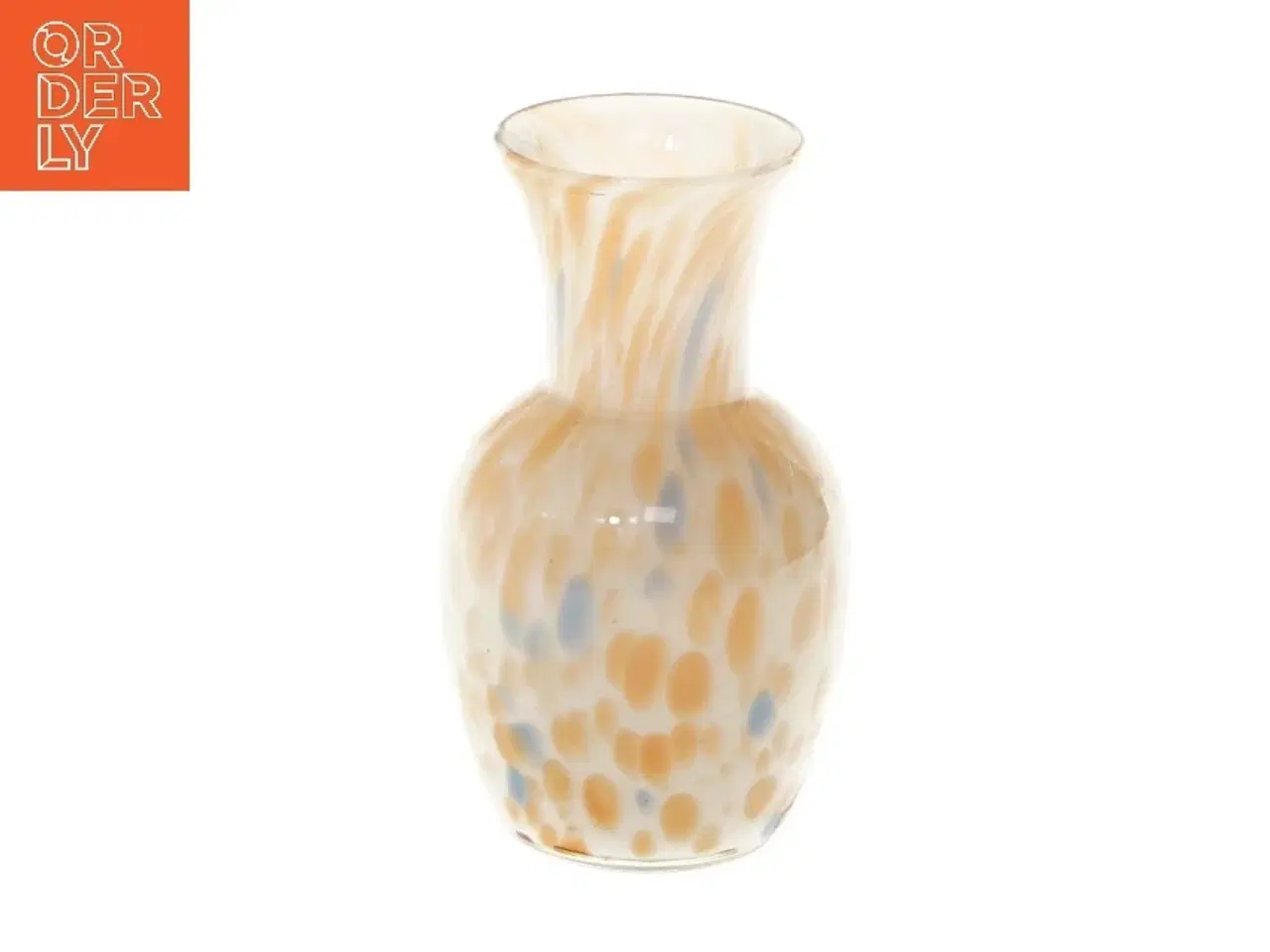 Billede 1 - Dekorativ vase i glas (str. 12 cm)