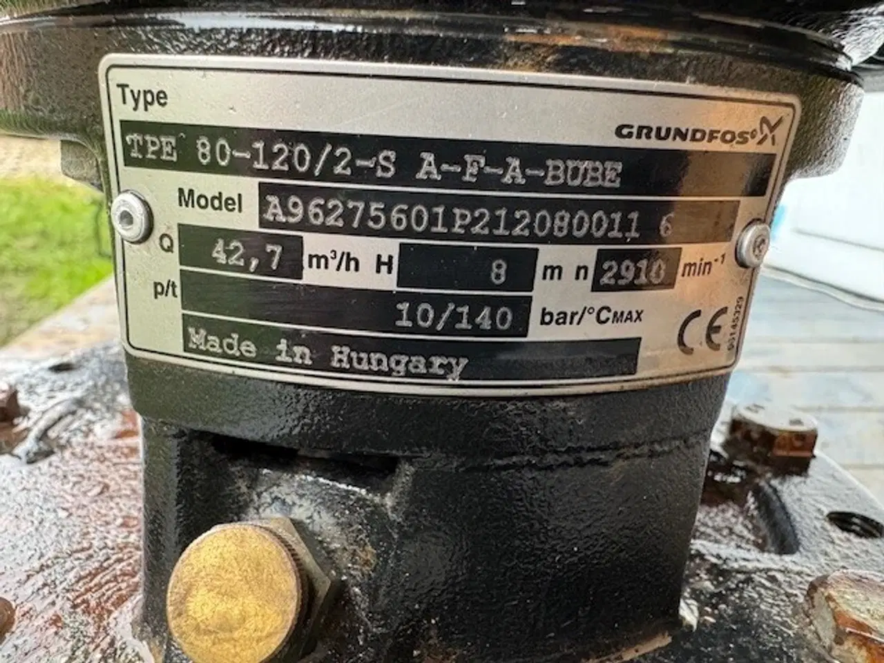 Billede 6 - Grundfos pumpe med frekvensstyring