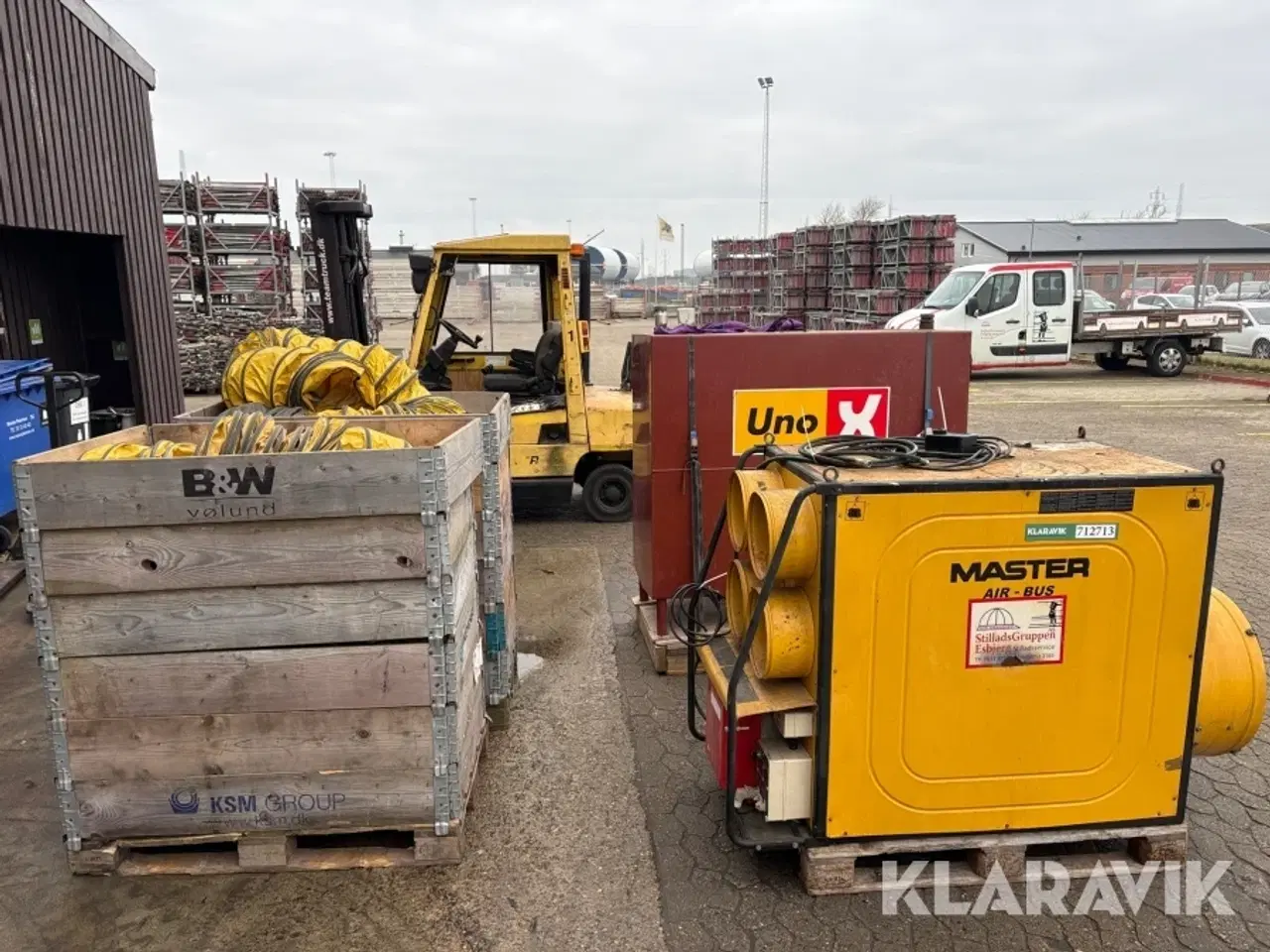 Billede 8 - Varme kanon Master AUR-BUS BV 740 FS - til diesel inklusiv tank