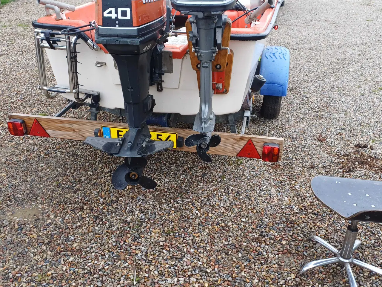 Billede 10 - Båd askelade 40hp 