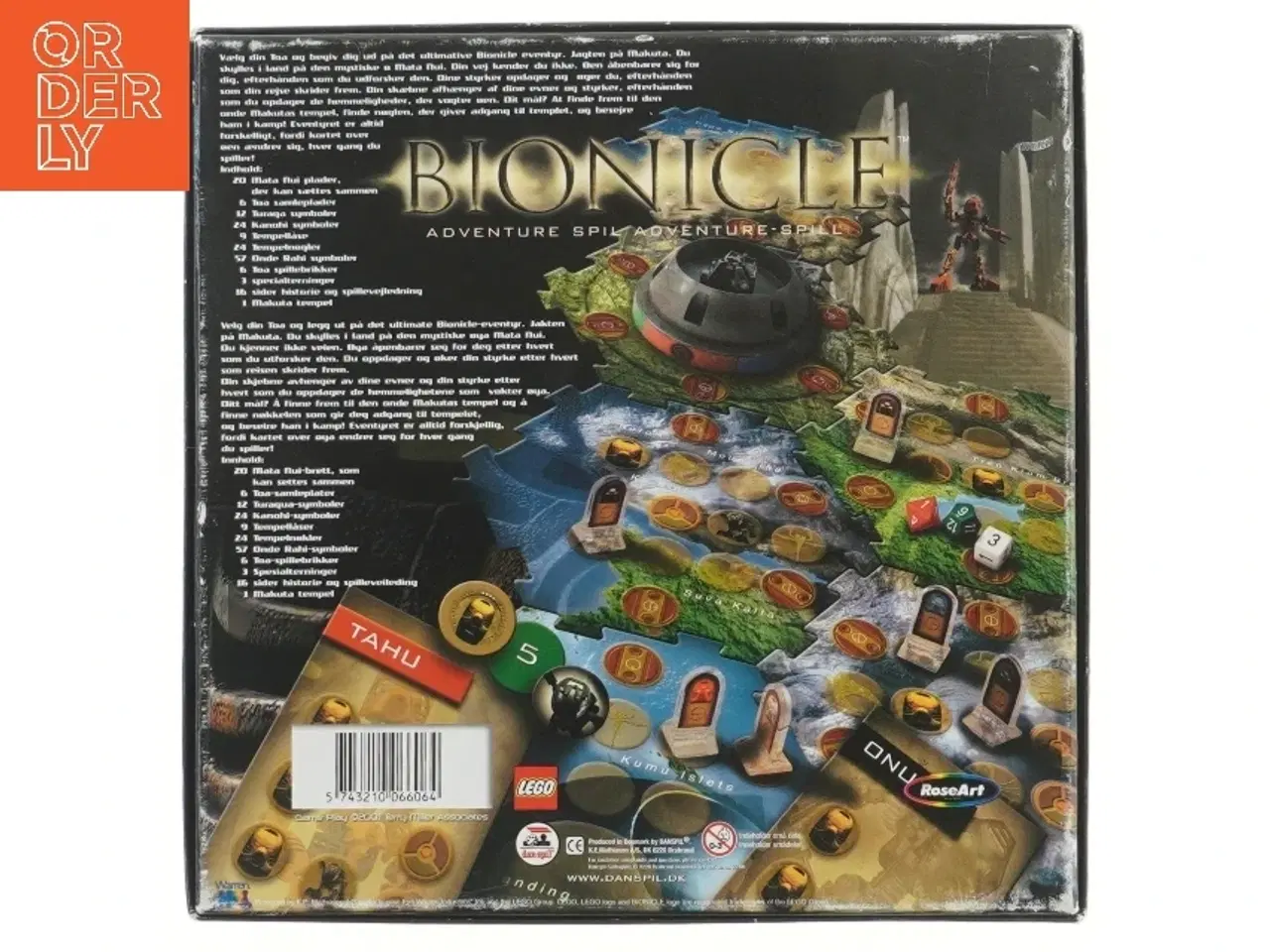 Billede 3 - Bionicle brætspil: Jagten på Makuta fra Lego (str. 27x27 cm)