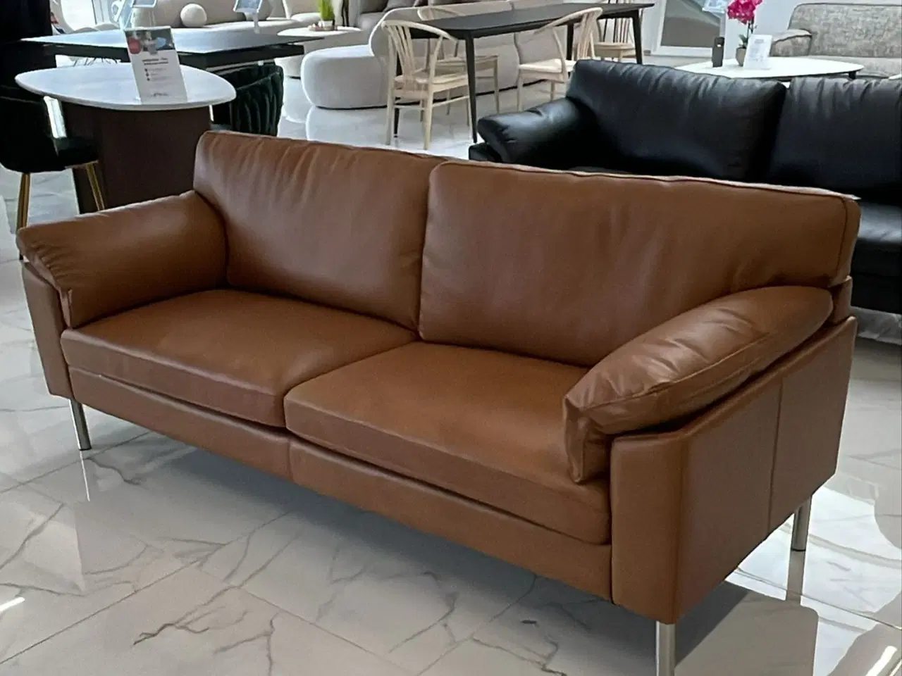 Billede 2 - Skalma lædersofa sæt – 2,5 + 3 pers