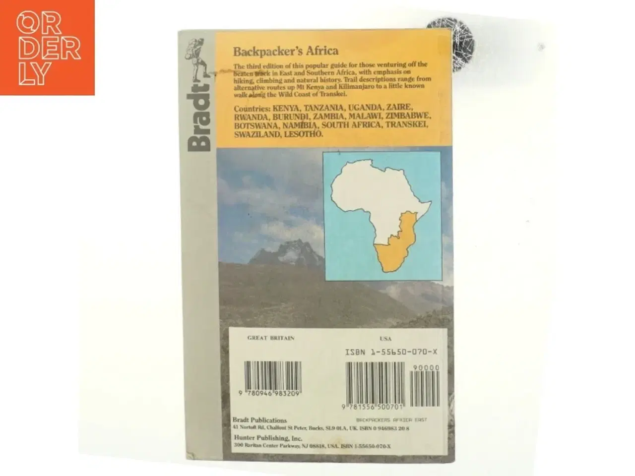 Billede 3 - Backpacker's Africa : a guide to East and Southern Africa for walkers and overland travellers af Hilary Bradt (Bog)