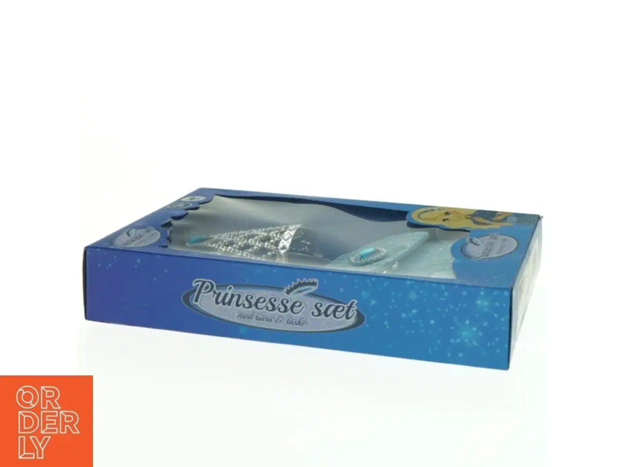 Billede 2 - Prinsesse sæt med tiara og taske (str. 27 x 19 x 5 cm)