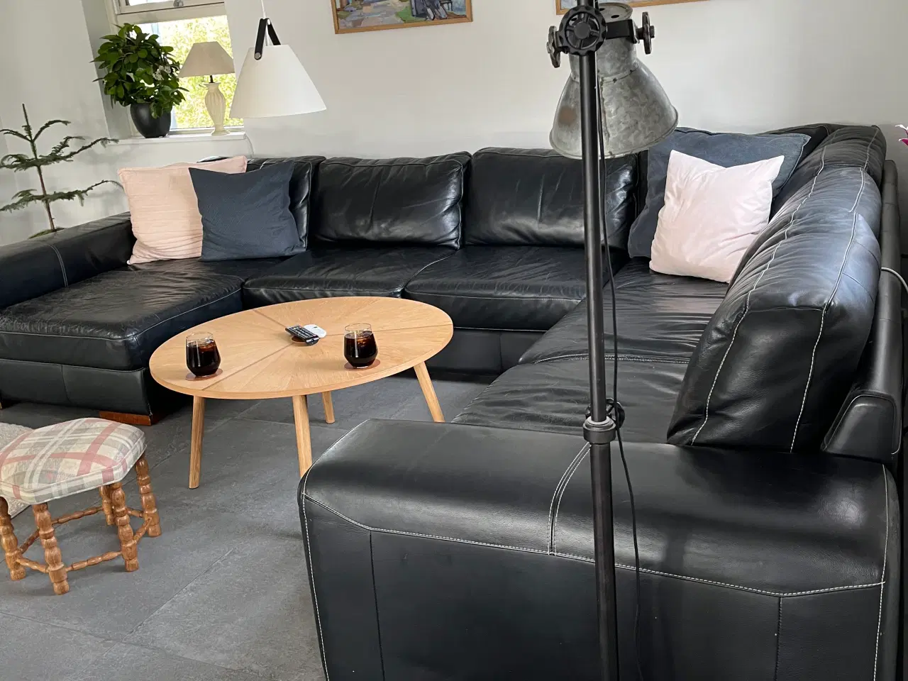 Billede 3 - Læder sofa