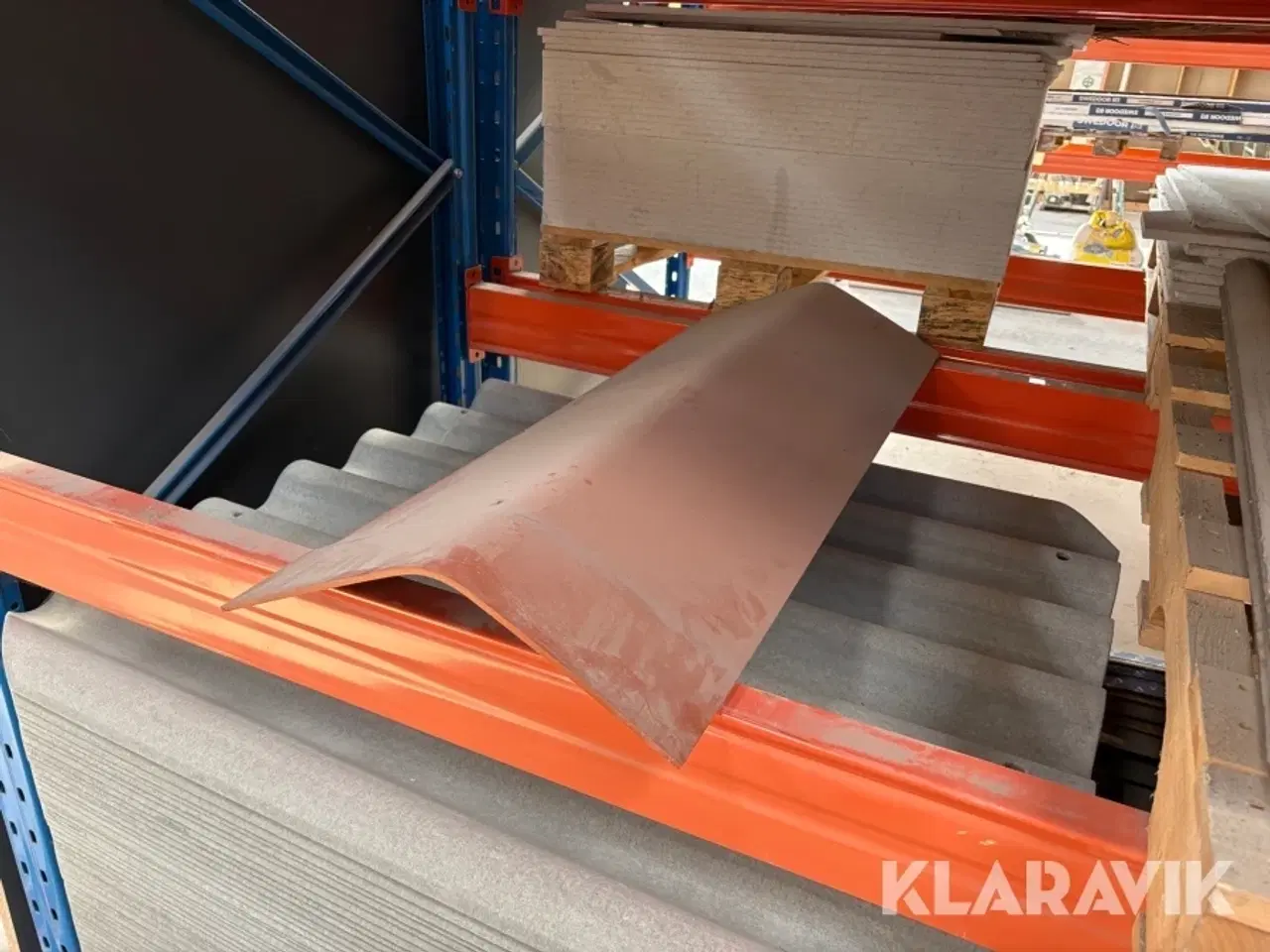 Billede 6 - Tagplader, tegl, loftlemme og diverse plader – blandet lot
