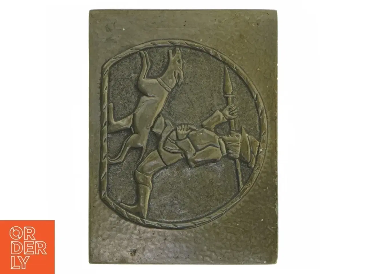 Billede 5 - Dekorativ æske med mønstret låg (str. 15x11x5 cm)