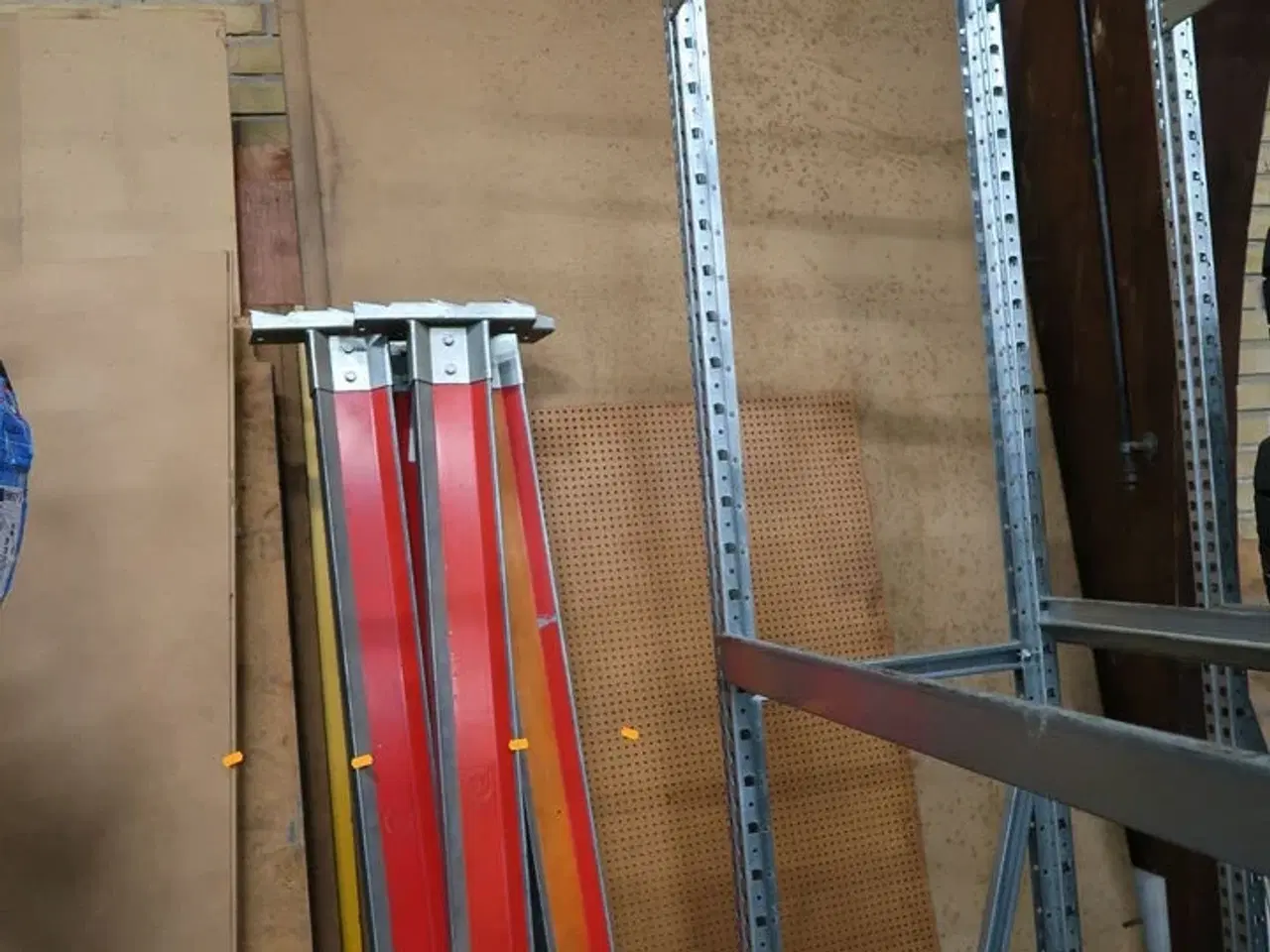 Billede 3 - Plader samt vanger til pallereol