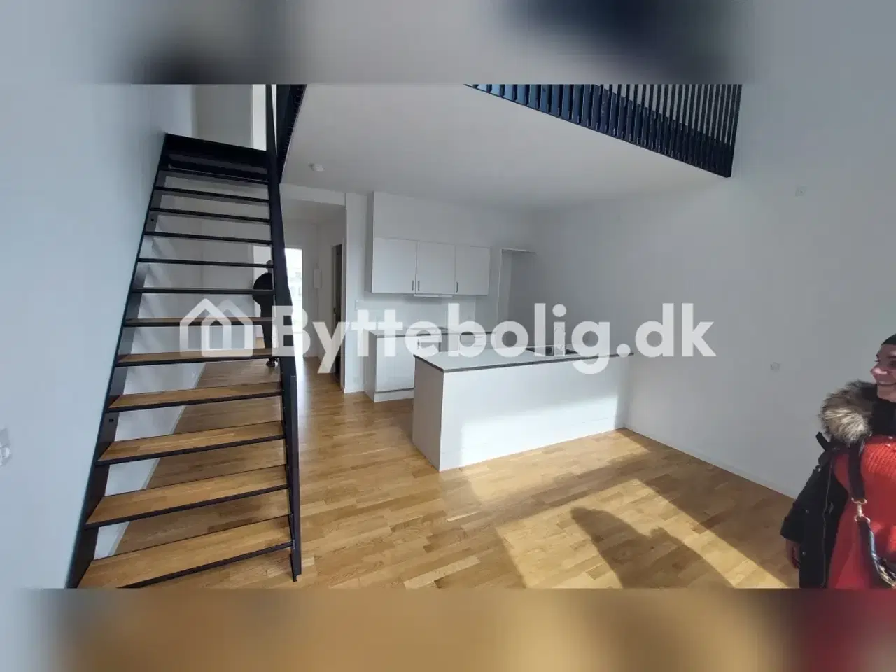Billede 1 - New Yorker lejlighed i 2 etager ved fælleden