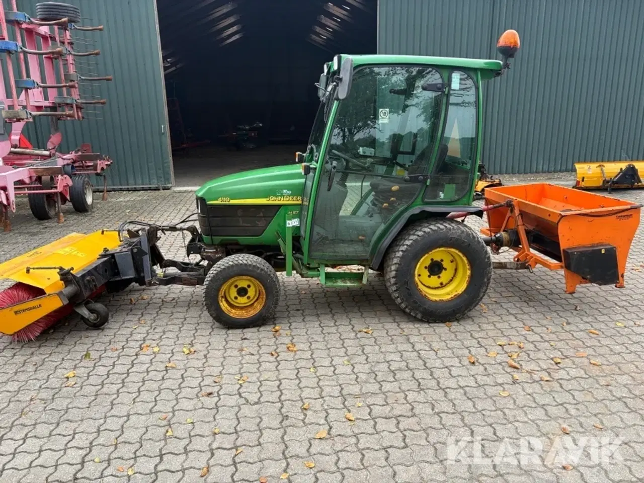 Billede 8 - Kompakt Traktor John deere 4110 hst