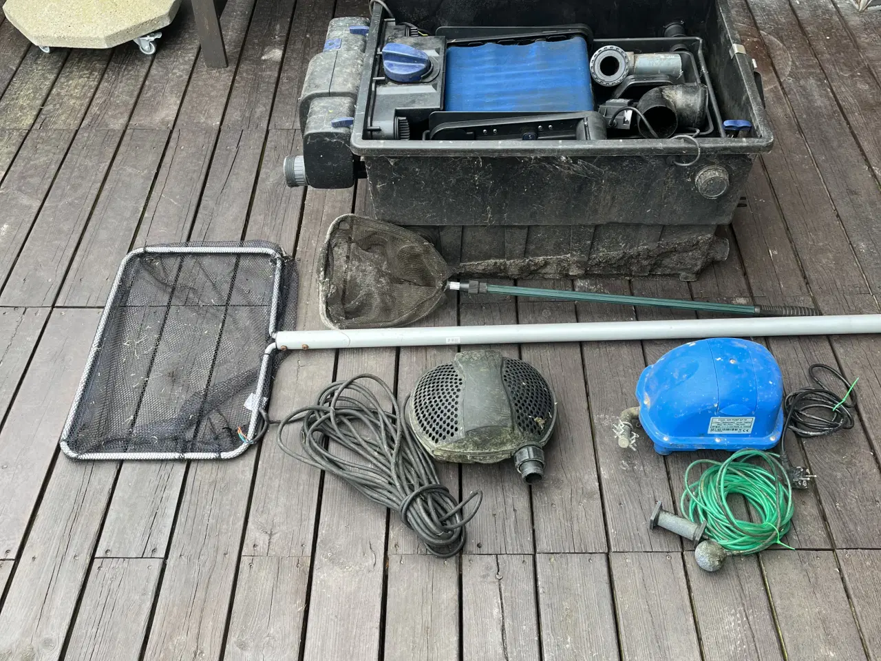 Billede 2 - Dele til Havebassin