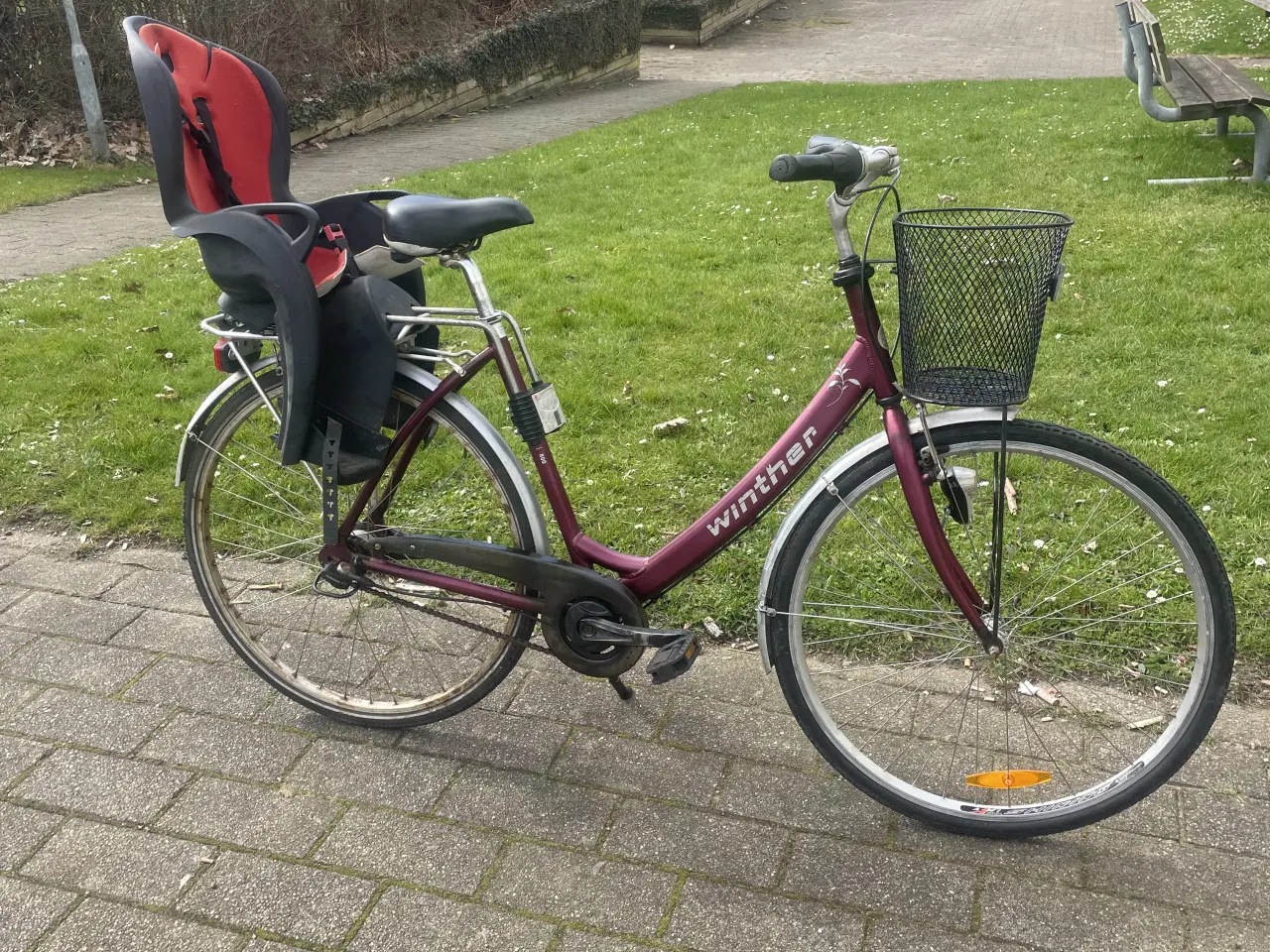 Billede 4 - damecykel.Winther 28 tommer7 gear,