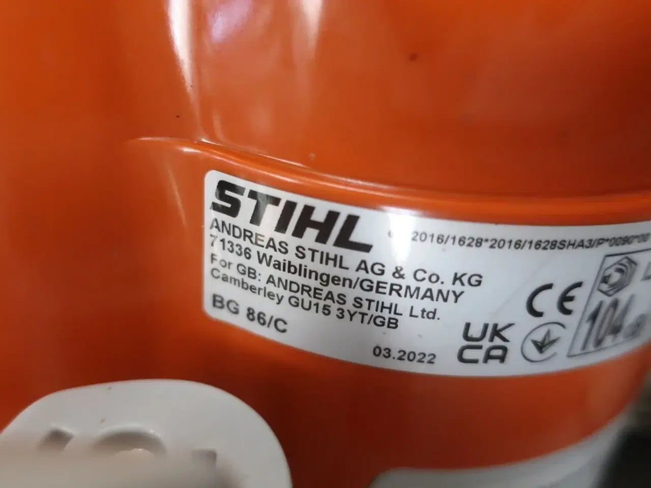 Billede 4 - Løvblæser STIHL BG86C