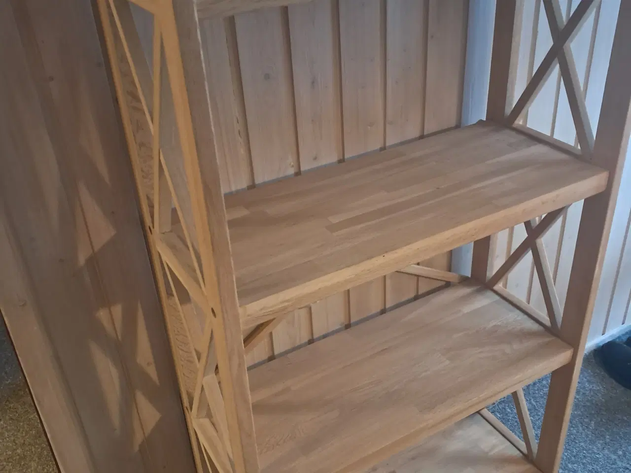 Billede 2 - KØBES: Stigereol i massiv egetræ