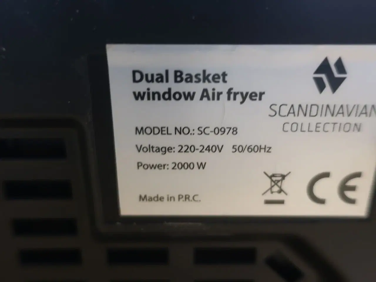 Billede 4 - Air fryer SCANDINAVIAN SC-0978