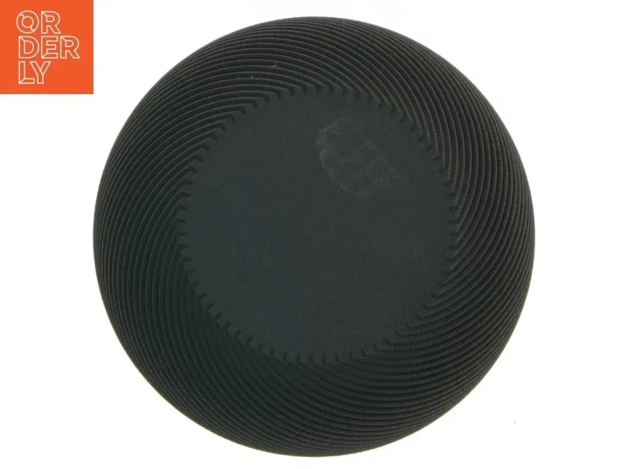 Billede 2 - Sort dekorativ vase (str. Ø. 13 cm)