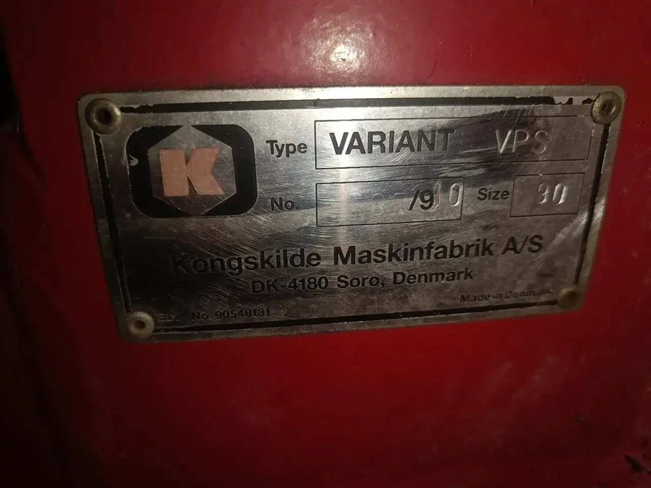 Billede 8 - Kongskilde VARIANT VPS 3 furet